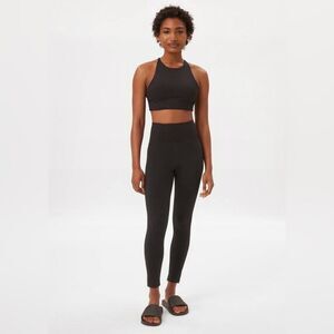 Girlfriend Collective Compressive High-Rise Active Leggings Black Small